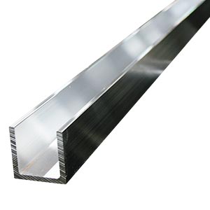 Aluminium U-profil EN AW-6063